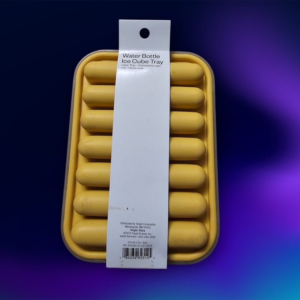 Room Essentials Silicone Water Bottle Ice Cube Tray - Picture 2 of 2
